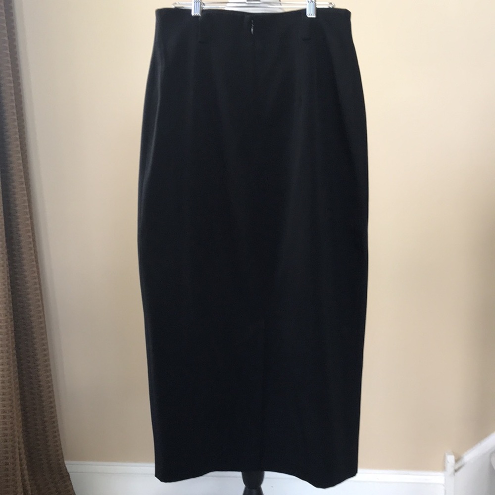 Linda Allard/Ellen Tracy 100% Wool Skirt - Picture 3 of 10